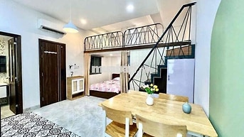 Cho thuê chung cư mini 2 không gian ngủ - gần đại học VLU