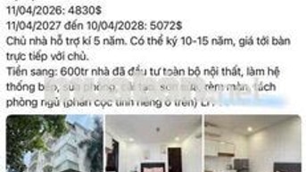 Sang CHDV Malila nội khu Hưng gia 3 Tòa nhà gồm 18 phòng + 1mb mb đang