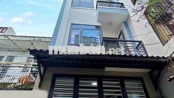 Nhà mới 4 tầng hẻm 4M chỉ 1 bước ra mặt tiền Miếu Gò Xoài giá 4.15 tỷ