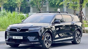VF9 Plus 2023 thuê Pin Catl đi 600km/ 1 lần sạc