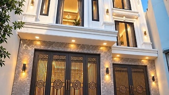 BÁN NHÀ 3 TẦNG XÂY MỚI, ĐỘC LẬP TẠI SỞ DẦU ,HỒNG BÀNG SÂN CỔNG RIÊNG