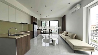 CĂN HỘ 1PN BANCOL MỚI 100% 60m2 NGAY BỜ KÈ HOÀNG SA, NHIỀU ÁNH SÁNH