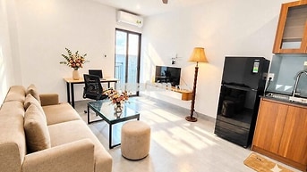 TRỐNG SẴN Căn Hộ 1BR - Gần BIỂN, VINCOM PLAZA - BAN CÔNG, Nhận PET