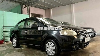 Daewoo Gentra 2009 Số sàn Đen
