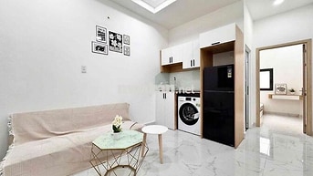 CHDV 1 Phòng Ngủ Máy Giặt Riêng Full Nội Thất Giáp Tỉnh Lộ 10