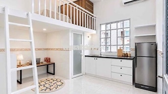 PHÒNG GÁC FULL NỘI THẤT, CỬA SỔ TRỜI - KHU K300 TÂN BÌNH