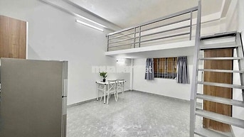 ❗️PHÒNG TRỌ DUPLEX RỘNG 40m2 FULL NỘI THẤT TONE TRẮNG ĐẸP K300 CỘNG HOÀ