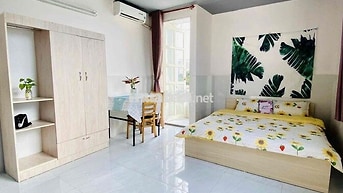 Studio 25m2 đầy đủ nội thất, ban cong, cửa sổ. Gần Bùi Viện, Lancaster