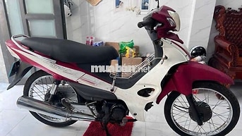 SYM Elegant 50cc Đỏ trắng