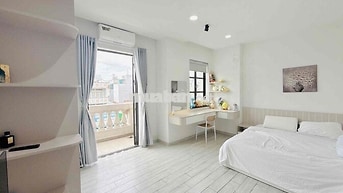 CĂN HỘ 1PN NGAY CÔNG VIÊN LÀNG HOA SIÊU ĐẸP - XÁCH VALI Ở NGAY