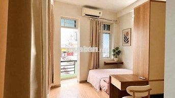 CHO THUÊ PHÒNG BAN CÔNG ĐẸP MỚI XÂY CÓ SẴN NỘI THẤT, TRƯƠNG HÁN SIÊU