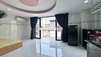 Studio 5x 35m2 Ban công siêu thoáng, Ngay vòng xoay dân chủ 