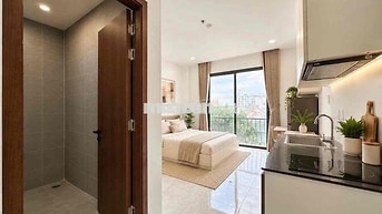CĂN HỘ STUDIO SIÊU SANG GẦN NGAY ĐẠI HỌC VĂN LANG - 3 PHÚT TỚI VINCOM