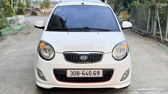 KIA Morning SLX 2009 Tự động Trắng 150000 km