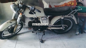 Xe máy cổ Honda Trắng Đen cũ