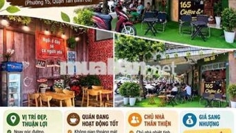 SANG NHƯỢNG QUÁN CÀ PHÊ ĐANG HOẠT ĐỘNG – MẶT TIỀN ĐƯỜNG NGUYỄN SỸ SÁCH