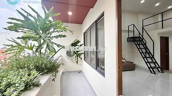 DUPLEX ban công cực rộng ngay khu sân bay không giới hạn người và xe