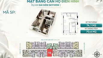 Tôi bán nhanh giá tốt CC Saigon Skyview,Q8,2PN,2WC,tầng 15,chênh nhẹ