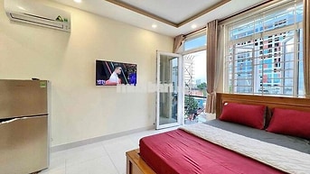 Phòng cho thuê Lê Văn Sỹ Quận 3 ban công gần Hoàng Sa, Huỳnh Văn Bánh