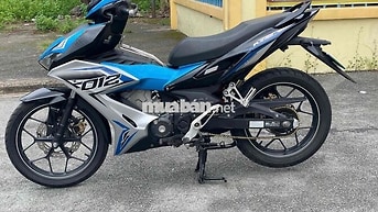 Honda Winner X Côn tay Đen Xanh Bạc