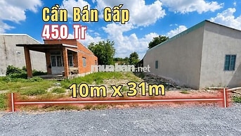 ĐẤT NGỘP TT. TRẢNG BÀNG, 10M X 31M, SỔ RIÊNG, GIÁ 450 TRIỆU,BỚT LỘC