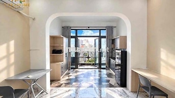 KHAI TRƯƠNG CĂN HỘ 40m2 NGAY PHAN ĐĂNG LƯU GẦN CHỢ BÀ CHIỂU SÁT Q1