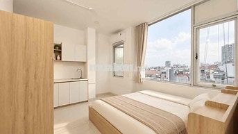 CHO THUÊ PHÒNG NGAY BẾN XE MIỀN ĐÔNG CŨ, FULL NT, TOÀ NHÀ THANG MÁY