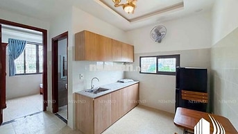 Hệ thống studio, 1pn cửa sổ rộng đầy đủ nội thất