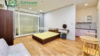 Phòng 35m2 siêu rộng thiết kế tách bếp đủ tiện nghi ngay Bến Xe Quận 8
