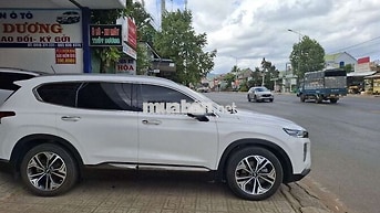 Hyundai SantaFe Premium dầu 2 cầu 2019 Trắng