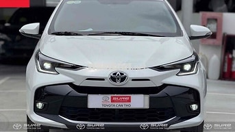 Toyota Vios E CVT 2025 Trắng 21.000 km