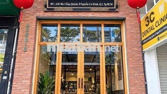 CHO THUÊ MT CỐNG QUỲNH Q1, 4X15M, TRỆT 1 LẦU, GIÁ 48TR/THÁNG