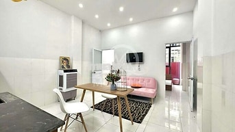 CHDV 2 PHÒNG NGỦ- CỬA SỔ TRỜI - FULL NỘI THẤT - CỌC ÍT - 5P VHU - HUIT