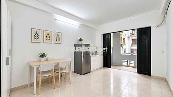 💥 CHDV 1 PHÒNG NGỦ TÁCH BẾP BAN CÔNG - GẦN ETOWN CỘNG HOÀ