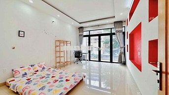 1 PHÒNG NGỦ TÁCH BẾP NGUYÊN TẦNG - KHU K300 CHỢ HOÀNG HOA THÁM