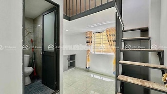 📍Phòng trọ sinh viên có gác cửa sổ trời ngay ngã tư Bảy Hiền