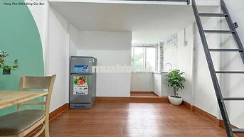 Cho Thuê Căn Hộ Dịch Vụ Duplex Cửa Sổ Trời Ngay Nguyễn Thái Sơn