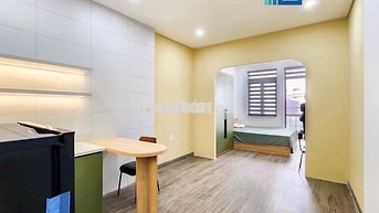 Căn hộ 1PN tách bếp Lê Đại Hành - full nt - ngay toà Flemington