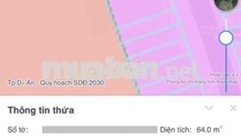 3T98 - MẶT TIỀN KD- 64M2 - 2 TẦNG - TĐH - DĨ AN BD