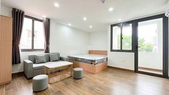 STUDIO FULL NỘI THẤT XỊN XÒ BAN CÔNG THOÁNG NGAY LOTTE MALL TÂY HỒ