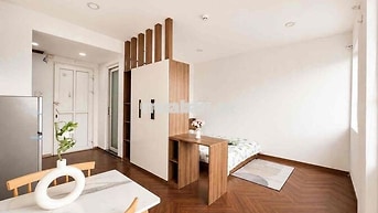 CHO THUÊ STUDIO FULL NỘI THẤT MỚI TOANH TIỆN NGHI GẦN VHU, HUIT, HIU