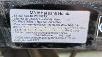 HONDA WINNER X 2022 11000 KM VÀNG ĐEN