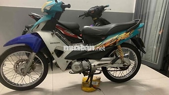 Honda Wave RS 100 Xanh Trắng Đen