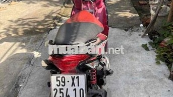 Yamaha Nouvo LX màu Đen đỏ