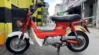 Honda Chaly 50cc màu cam có sẵn đề