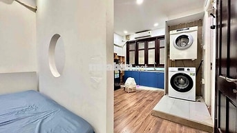 Phòng trọ tách bếp 35m2 giặt sấy riêng. Chợ Tân Định,cv Lê Văn Tám