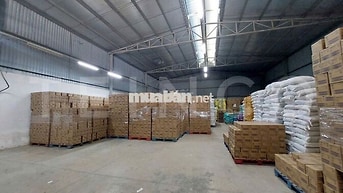 Kho xưởng 1.000 m² có điện 3 pha, mặt tiền đường Quốc Lộ 91B