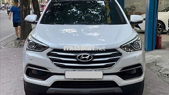 Hyundai SantaFe 2016 Trắng 7 chỗ Tự động