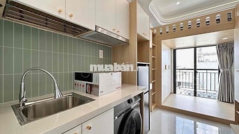 CHO THUÊ PHÒNG ĐẦY ĐỦ NỘI THẤT BAN CÔNG THOÁNG GẦN CỘNG HOÀ TÂN BÌNH