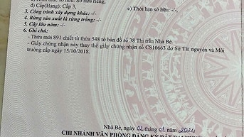 NHÀ MẶT TIỀN , 1 TRỆT, 3 LẦU, 1 PHÒNG KHÁCH, 6 PHÒNG NGỦ, 3 TOILLET